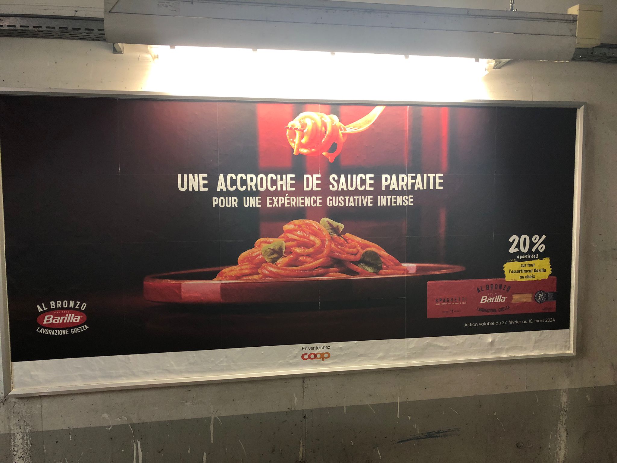 Analyse Barilla — 02 Affiche Barilla
